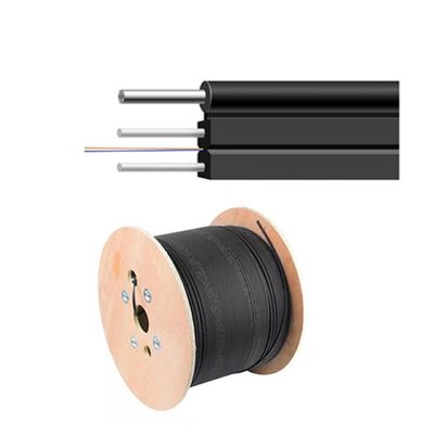 1-24 l'interface blindée de fibre du SM G657A1 de noyau câble la veste de noir du réseau LSZH de FTTH pour d'intérieur