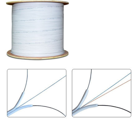 Faciles autosuffisants extérieurs optiques de noyau de fibre de fil de baisse de mode unitaire 2 à installer
