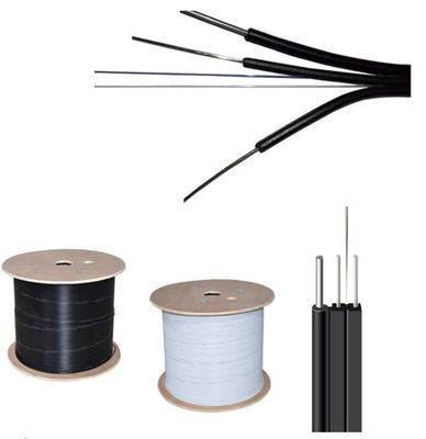 Noyau 10 autosuffisant extérieur de câble optique de fibre de baisse de Ftth de mode unitaire