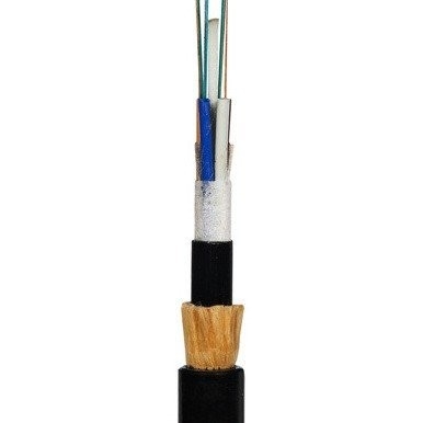 Câble optique de fibre du noyau ADSS de G652D 36 tout le câble optique autosuffisant diélectrique de fibre pour la télécommunication de puissance