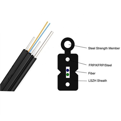 FTTH autosuffisants interface le câble 1300 - la longueur d'onde GJYXCH/GJYXFCH de la dispersion 1324nm zéro
